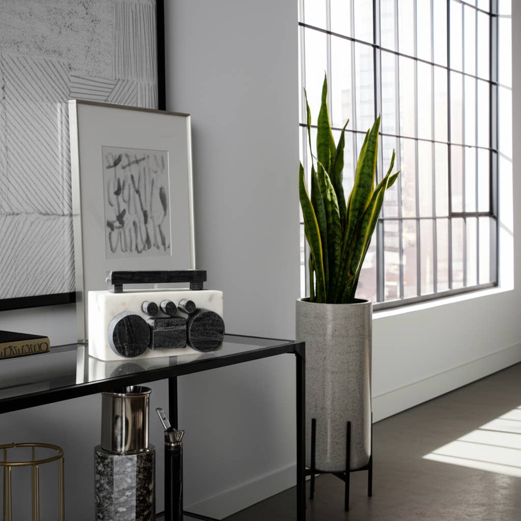 Marble Accent Boombox