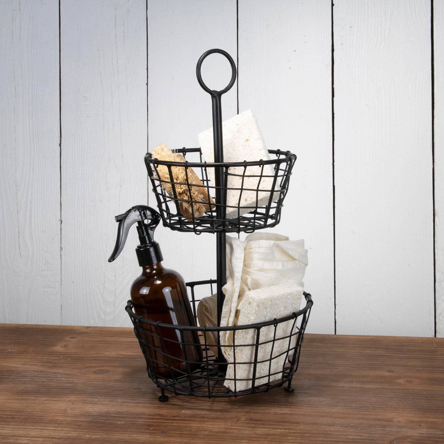 Tiered Metal Baskets