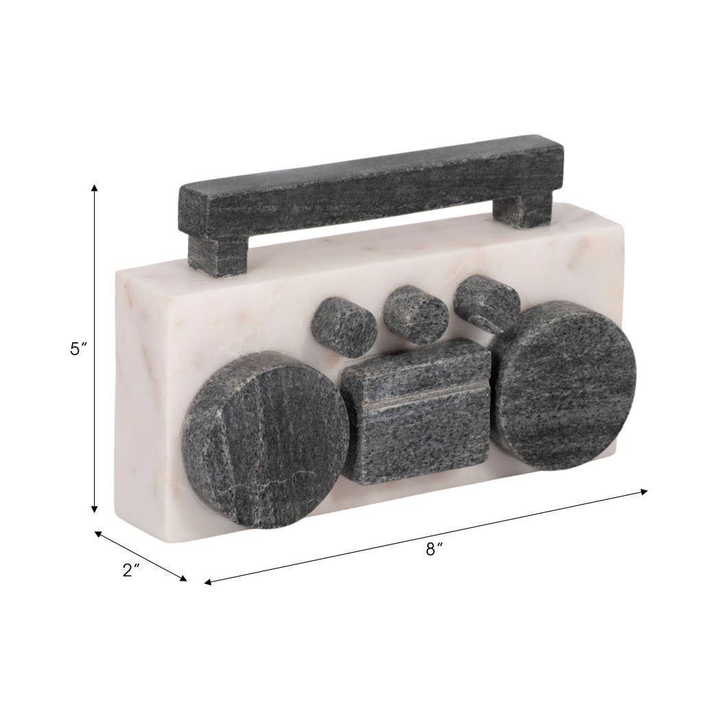 Marble Accent Boombox