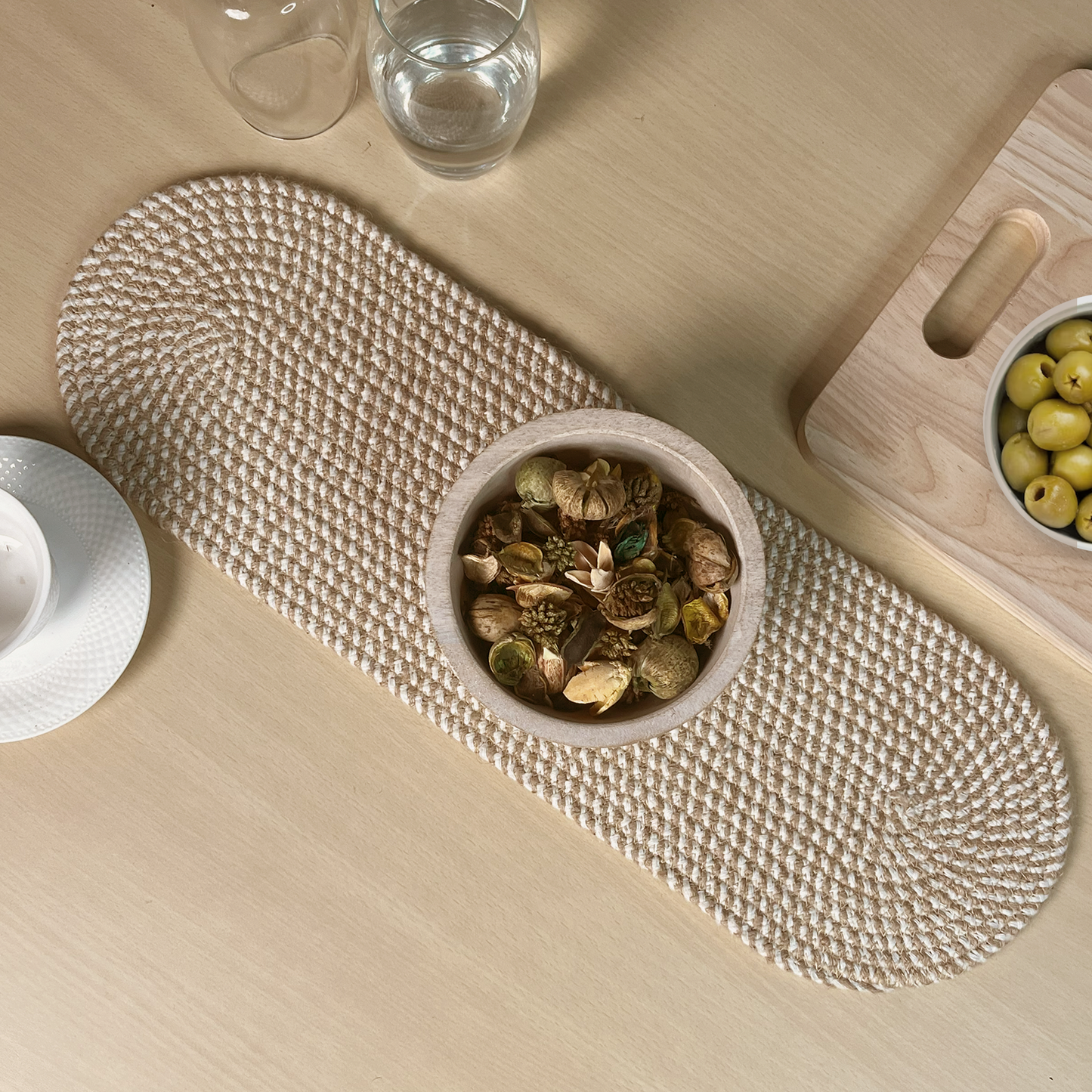 La Trenza | Jute Petite Runner