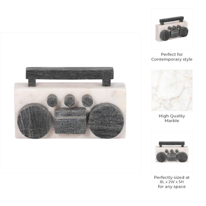Marble Accent Boombox